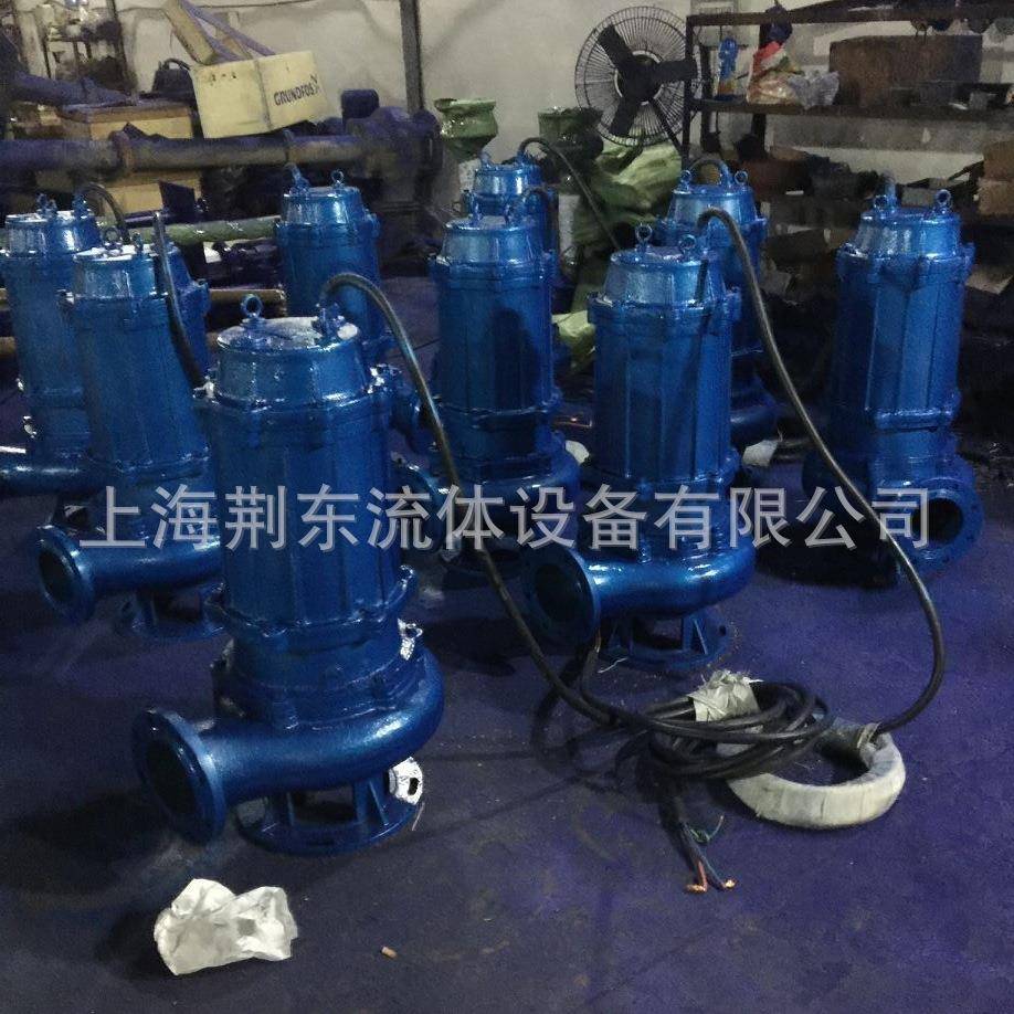 200WQ400-10-22无堵塞排污泵抽鱼塘切割泵小型潜水泵抽粪水泵