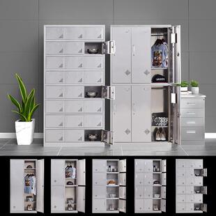 不锈钢更衣柜无尘净化车间304换衣柜带锁员工宿舍浴室多门储物柜