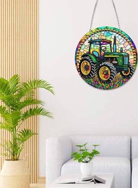 IZF跨新钻石画亚克镜力材质面水晶钻门牌拖拉单机款式品直销