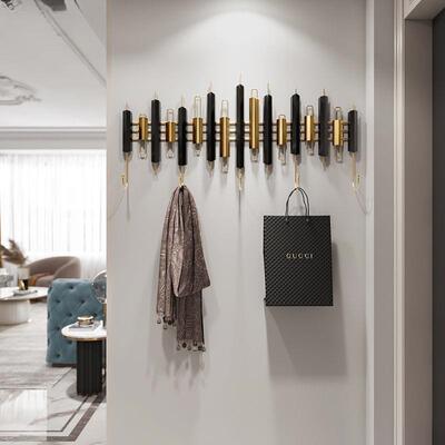 lkw挂奢轻挂钩衣钩进门后衣服AL100320创衣意壁挂玄关门口轻奢挂