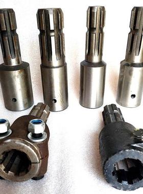 东拖方红迪尔雷沃金马时风机动ZTK后力输出轴花拉键传动轴头