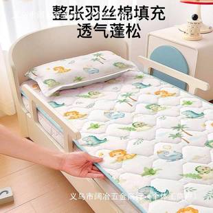 儿童幼儿床垫宝宝午睡薄款床可褥纯小褥棉子婴EDM儿床软垫园水洗