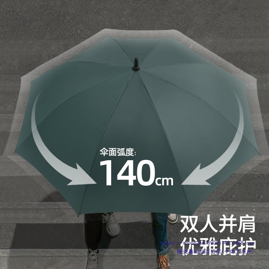 伞雨伞号大伞直柄有拒水商务太阳伞遮阳伞两晴10042610雨大用男效