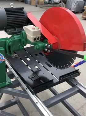 D石G系列石材切割机4QKW工HQX业用石材混凝土制块轨道式材切割机