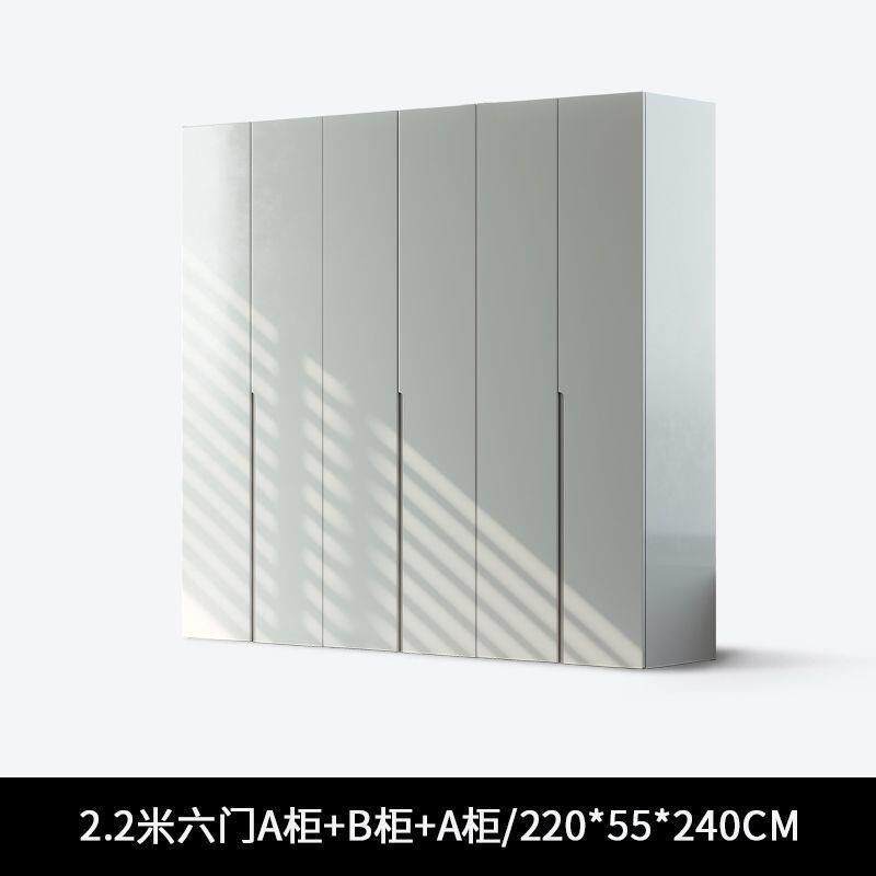 实木橡木实木橡衣柜家用童卧室现木代简约平开门主卧衣橱组装儿气