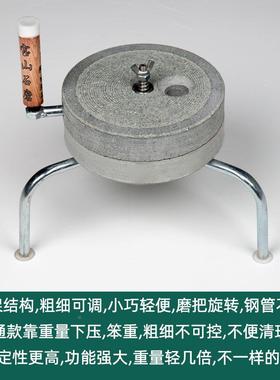 [型]石磨家用磨盘老小石磨石磨家用青手工推电动石磨商tj#u+$*&用