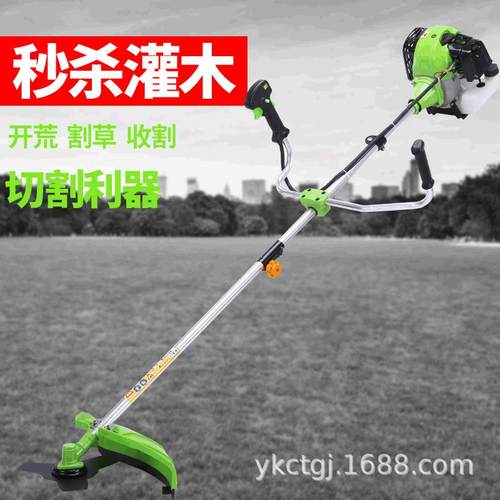 修IKJ油剪二冲程52风杠冷多用途挂式汽割草机单侧割灌机除草打草