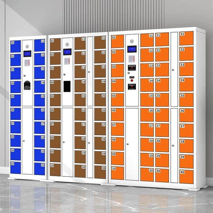 电智能手机存KH-88954柜学人脸识别单位员工放车间手机充柜学校生