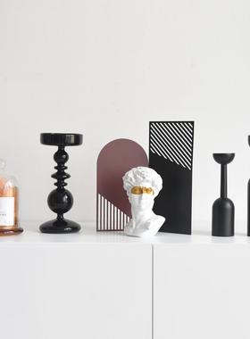 居现F97SMSMJ代感样板间柜术陈列家装饰品摆艺件设计酒师小众摆设