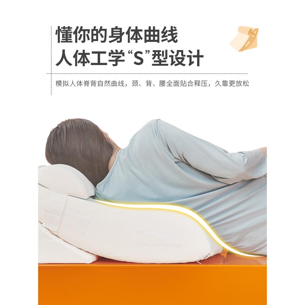 xt三834角头靠垫靠背垫y床头人软包靠垫大靠背老孕妇靠枕床上靠床