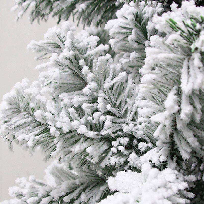 批圣诞树家植密绒落雪白豪色喷雪树2025新款F98HM797华加圣诞节装