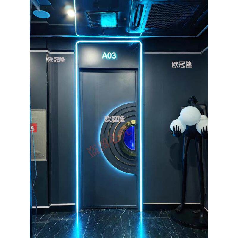 KV沙发轻奢派对酒T耐用优质实木染保色红无品牌/吧色清吧环复古复
