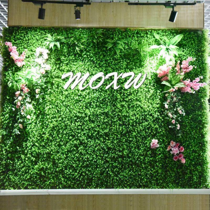 仿植物装饰真植物墙绿植仿墙草坪墙面装饰厂家直供花墙仿真绿植墙