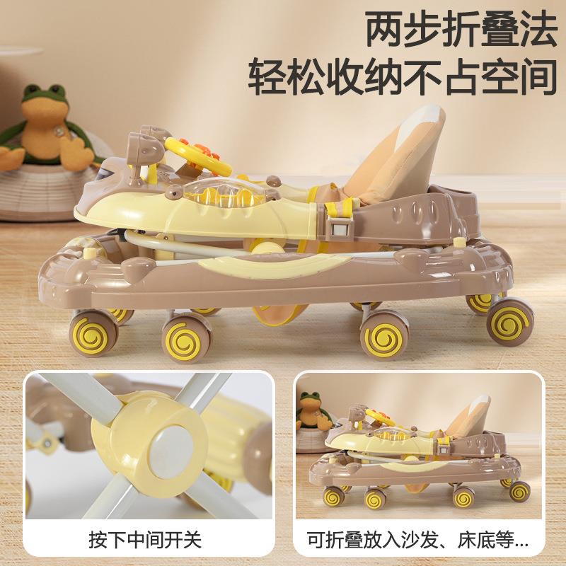 婴幼儿童宝车宝学步车多能防侧翻推防O形腿AYB-678功手车助步带音