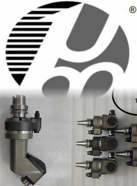 B97340T输出B40轻出型角度头BT50输BT40加长侧铣头万向五轴垒德T