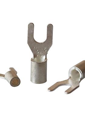 直销JC1-3船用接线鼻JC2912.裸54带铜套紫铜叉形端头-冷压端接子