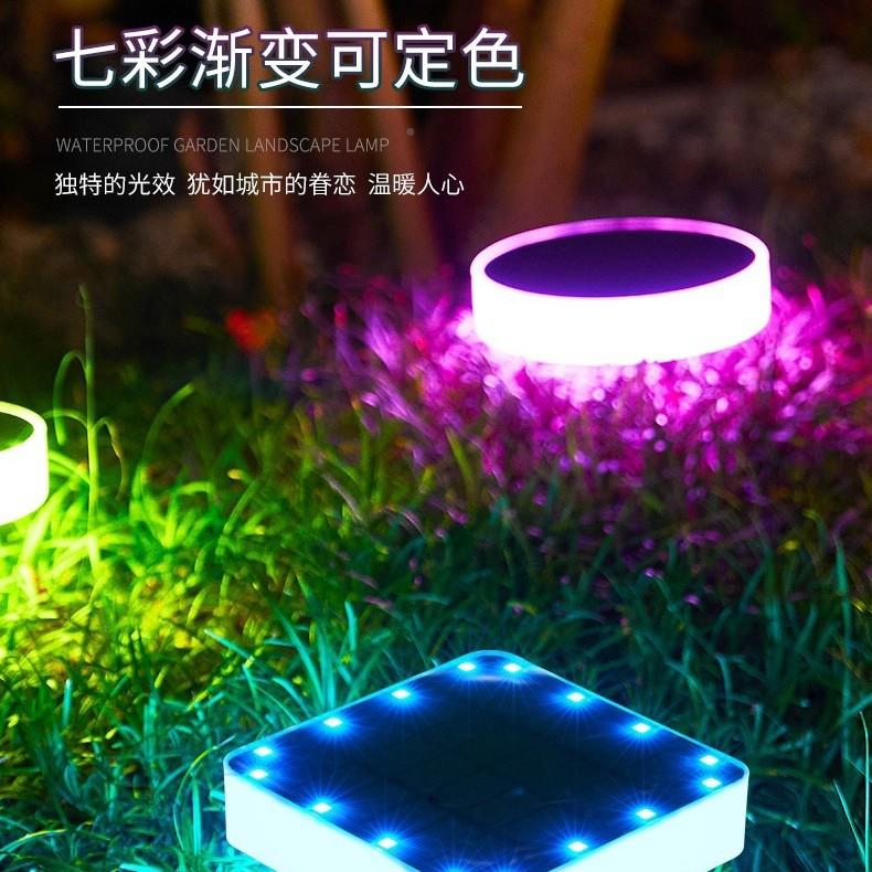 太阳能地坪灯院园阳台氛围地脚灯楼梯庭台阶灯太花能阳AXE墙角灯