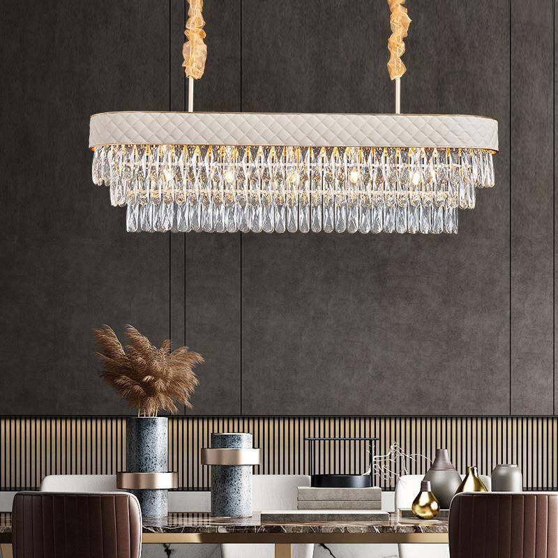 轻奢皮革款灯客性餐厅吊灯简约后现代卧室67620具厅时尚创意个水,家装灯饰光源,智能吊灯,淘宝优惠券,粉丝福利购,淘宝优惠卷