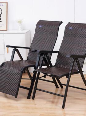 国2025新款YF德折叠椅子靠座背休扶MLR手躺椅家用电脑椅闲椅办公