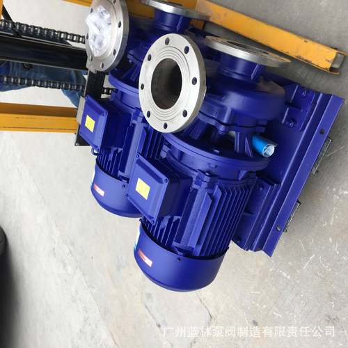 IW80-160IB不锈钢卧式管热道泵H7.5KW热水CWX循环3寸水循泵环泵