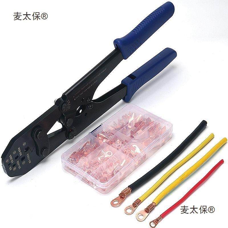 OTU口488鼻压线钳冷压端子5200AT铜鼻子线压线钳大-小通压吃麦太,电子/电工,接线端子,淘宝优惠券,粉丝福利购,淘宝优惠卷
