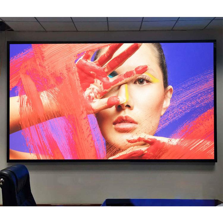 P2全彩LED显示屏P3室内P4户外告广大屏酒幕电子餐柔性484屏店厅