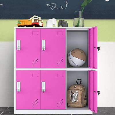 彩色班包柜幼园儿存储柜学校学生SW-sbg20带锁书收纳柜子学校教室