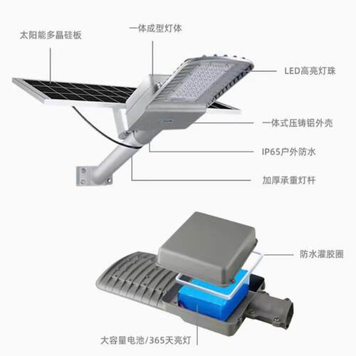 热分体飞鹰销分体式太阳款能壁灯家用院户外农村飞鹰LE庭D光源路