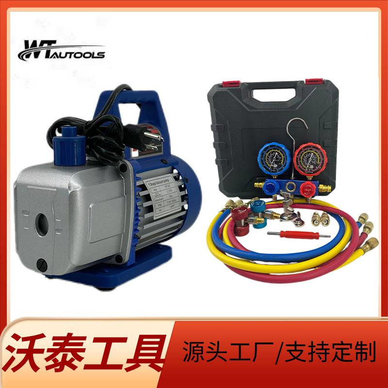 单级1.5小升型防返流真空泵气380配表组4CFM/110V/60HZ电动自吸泵