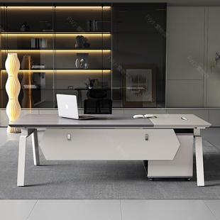 办公桌简理约现代管桌经办办公985室桌时尚老板主桌公桌椅组合