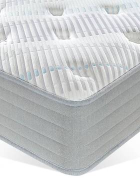 Moon面天然651乳胶床.垫天丝料151.8米弹簧席梦思床垫可拆洗两用