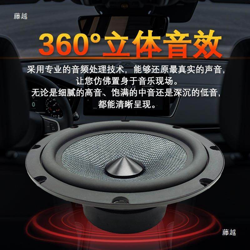 汽车低级音炮6.5响寸CXF中低音喇叭套装升改车载音装无损安装