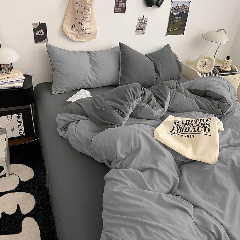 A类婴儿棉可裸睡软遥伊工厂糯亲肤床单笠被套件四套学生床上宿舍