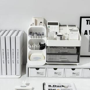 EG8790006J学生办公室书桌文大收容量置物架多功桌能上笔具筒桌面