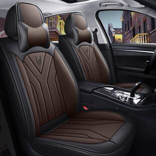 冰丝车座 用坐套485季 汽车坐垫四专季 通用皮座椅套全夏包围座垫款