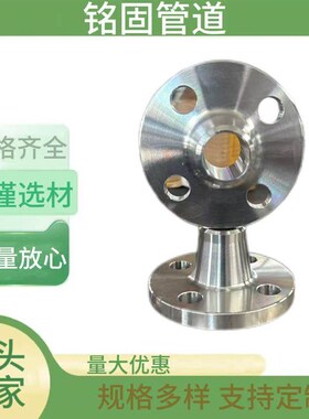 供应国标HG/T20592不锈钢304L带颈对焊法兰WN DN100PN40 RF突面