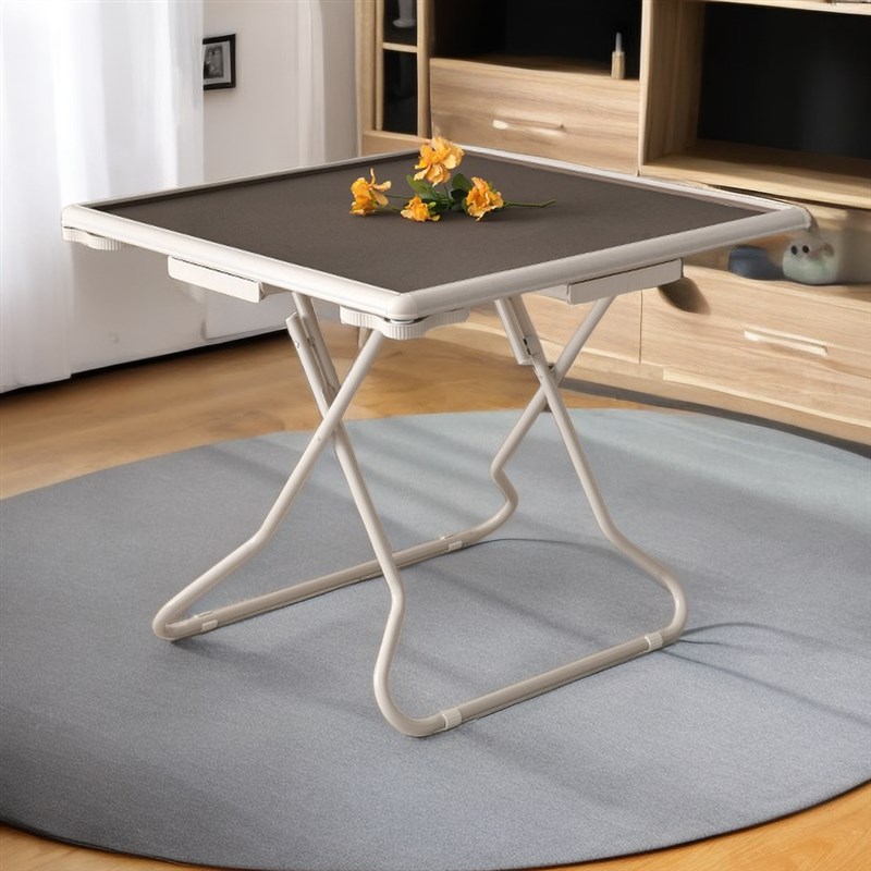 折叠麻将桌可移动家用宿舍手搓打牌桌子小型简易手动棋牌桌麻雀台