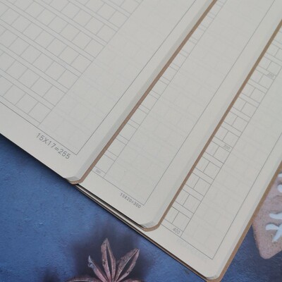 B5司马彦大号16K缝线牛皮纸课堂作业本加厚语文英语练习400格作文