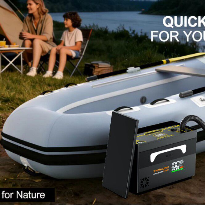 汽车应急启动电源充气泵一体机大容量多功能鼓风抽气搭电神器
