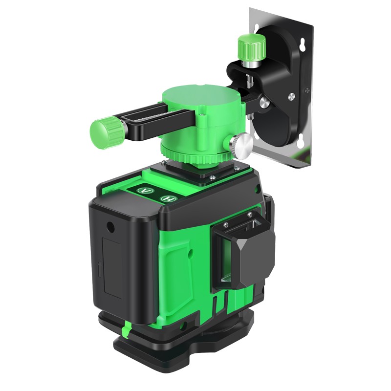 12线水平仪绿光激光贴墙仪贴地仪蓝光高精度强光细线红外线水平仪