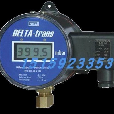 议价差压表700.01.080 100KPa 2xG1/2传感器0.05%P-30 6