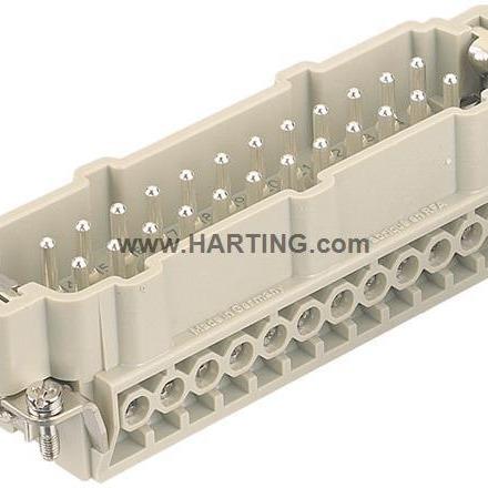 09584330242601原装德国HARTING24公头H2an4连芯ESTI-S重载接