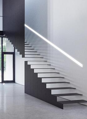 跑网楼梯单色马流水追光灯带红控OWT制器24V亮400W电源2合1感应灯