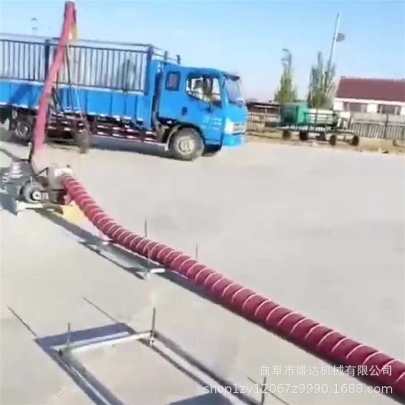 小型多用无轴螺旋绞龙上料机