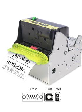 CUS0OM原票装CUSTOMVVKP8IISX钢厂水泥厂T地磅专用票据打印机小打