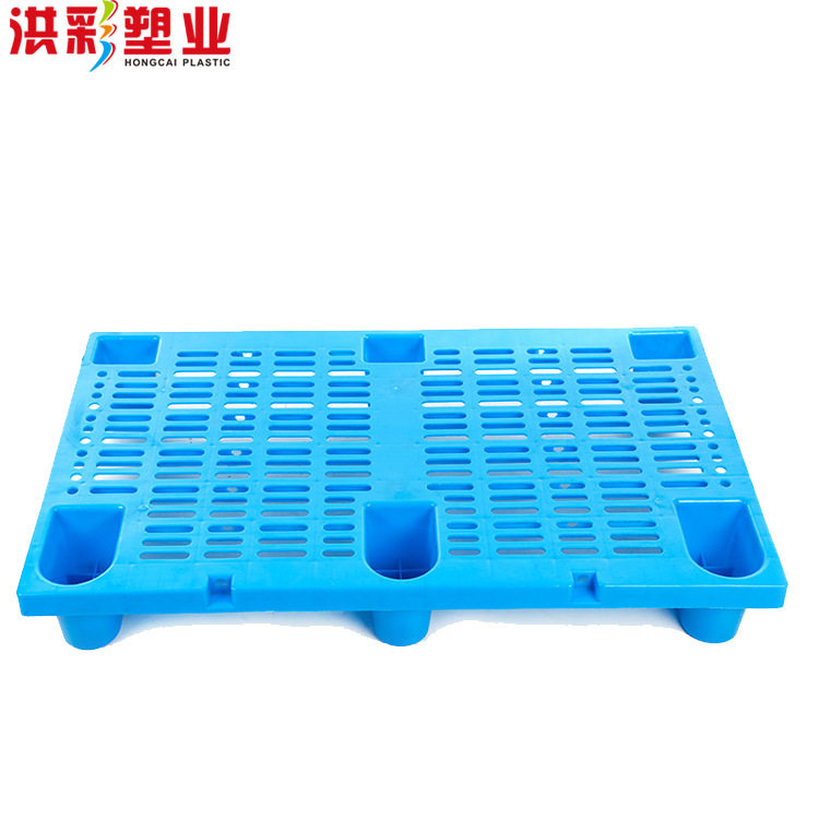 长方形加厚工业防潮板塑料托盘 大号仓库叉车板网格仓储塑胶垫板
