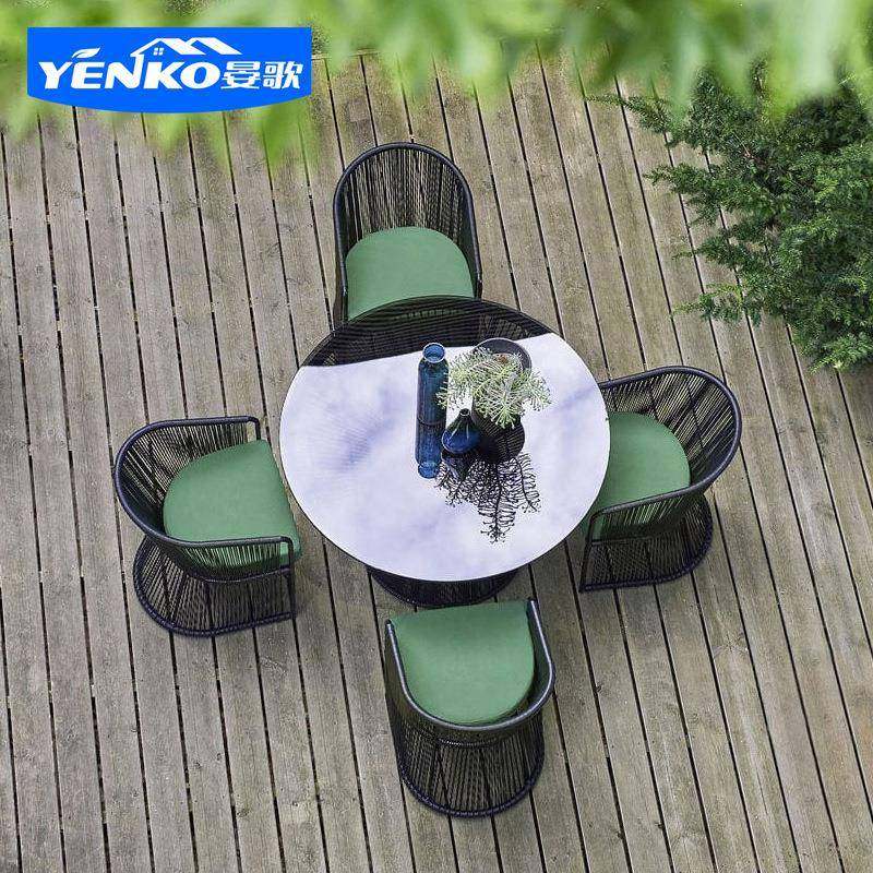 户椅外庭院桌椅别厅墅阳台藤椅防水露天餐桌岩板酒店民宿藤编1-12,商业/办公家具,商用藤编家具,淘宝优惠券,粉丝福利购,淘宝优惠卷