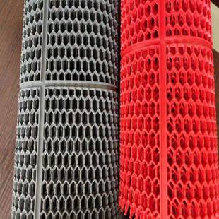 六3470自销产自镂空橡胶垫地网格垫PVC扁角浴室厕所泳池自由裁剪