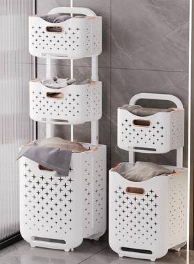 手提脏衣篓放脏衣服收纳筐桶洗衣用VJM篮家壁折挂可叠生洗澡卫间