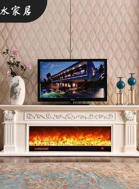 .2/1.52米美/式壁炉RKO炉装饰柜法1式电壁炉仿真火取暖别墅用